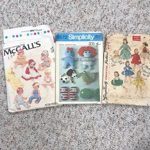 Vintage doll patterns